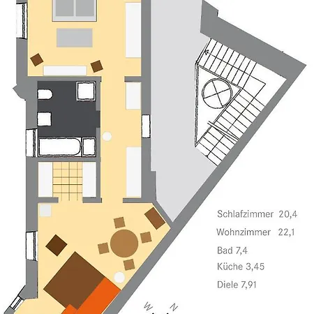 Isarblick Lejlighed
